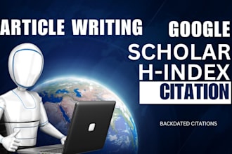 increase google scholar citation and backdate article citation