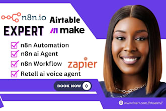 n8n automation n8n workflow n8n ai agent vapi retell ai voice agent n8n expert