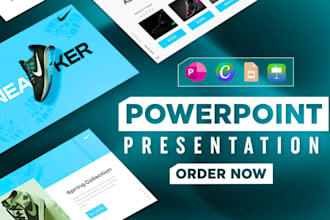 design real estate pitch deck, company profile, presentation design