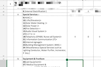 do civil quantity estimation and boq preparation using excel