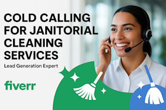 set appointments for your janitorial cleaning services and cold call
