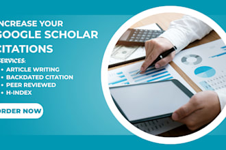 write and publish peer review article on google scholar for eb1a, eb2c niw eb1b