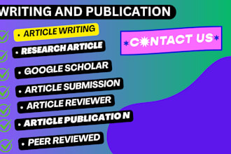 publish your research articleina peer reviewed google scholar indexed journal