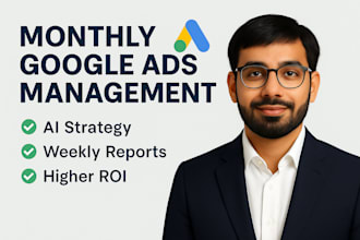 manage ads for lead generation, sales, and google shopping ads