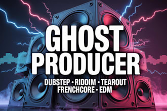 ghost produce powerful dubstep tearout riddim edm and chill step tracks
