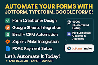 create jotform typeform google form quiz survey or contact form