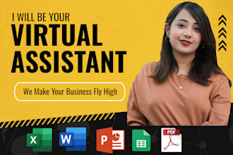 be virtual assistant, office assistant, administrative assistant, admin support
