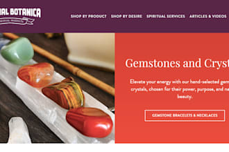 do spiritual wellness shopify store spiritual product website spiritual goods