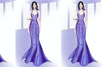 fashion designer dress ladies