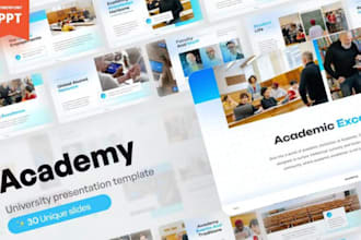 design educational powerpoint slides for online courses, classes and training
