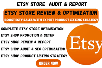 review etsy store optimize etsy shop product listing strategy to boost sales