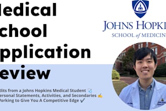 revise your medical school activities descriptions