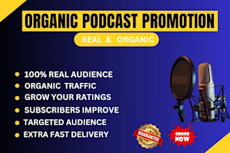 promote your podcast and grow downloads organically