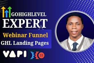 gohighlevel landing page go highlevel sales funnel go high level webiner expert