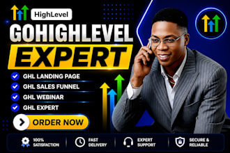 gohighlevel expert go high level landing page go highlevel sales funnel, webinar