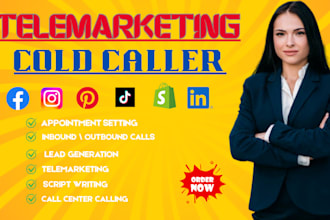 do cold calling appointment setting and telemarketing