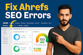 fix all ahrefs site audit errors and technical SEO issues