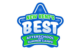 design kids after school summer camp logo
