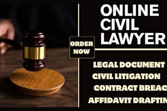 draft civil complaints lawsuit demand letters and legal document for US, UK, sa