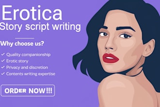 write erotic story video script bdsm gay lesbian erotica nsfw taboo kinky lgbtq