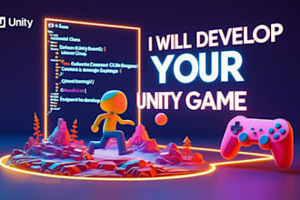 do unity game development for you