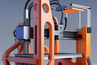 do 3d cad modelling, 3d printing, cad design, prototyping, 3d product design