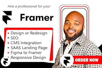 design and develop your framer website with framer animations