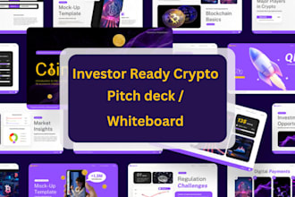 cryptocurrency investor ready pitch deck crypto icos fundraising crypto startup