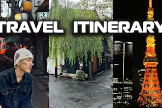 create a personalized itinerary for your trip to japan