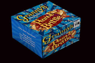 do product packaging design, box design, amazon package, pouch label, mailer box