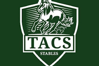 design best quality equestrian center horse logo