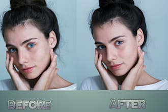 do retouch beauty, product any photos in hours