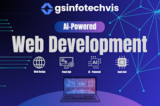 develop website with integrated ai