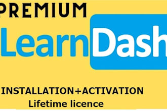 install and activate learndash lms plugin for lifetimes