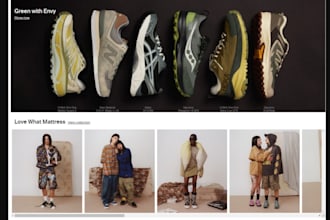 design sneakers shopify store footwear website shoe store