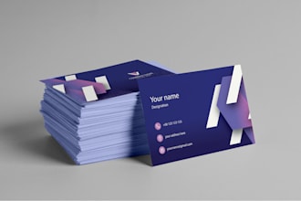 design a professional and unique business card