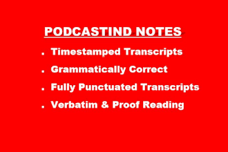 write podcast show notes and summary to grow audience