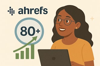 increase ahrefs DR 80 plus