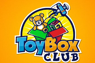design greatest toy box club team logo