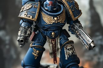 paint your warhammer 40k, sigmar and dnd miniatures