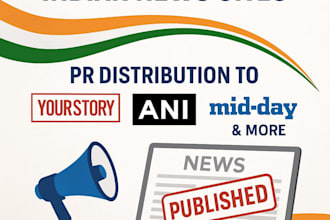 handle press release distribution to top indian publications