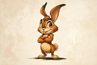 design your cute cartoon logo,mascot,gaming and twitch