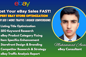 optimize your ebay store for maximum sales and SEO ranking