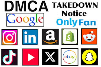remove your copyright trademark, defaming,content,google mugshot,onlyfan dmca