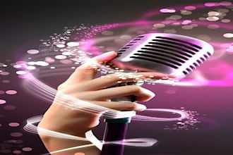 be your male vocalist and songwriter in electro, classical, tropical and disco