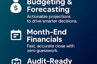 deliver expert fpa and audit ready financial reports