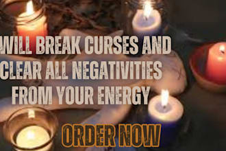 break curses and clear all negativities from your energy