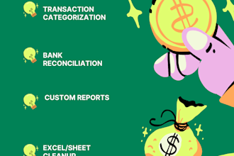 do bookkeeping and account reconciliation