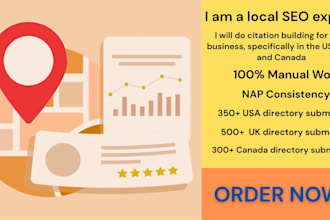 list your business in top directories in USA UK and canada