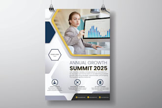 create professional poster designs for events fitness and businesses